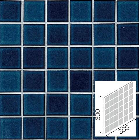 インテリアモザイク 美釉彩(びゆうさい) 50mm角ネット張り IM-50P1/BYA-4　/ LI...