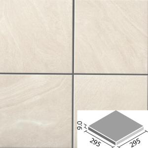 外装床タイル　 LIXIL　ベスパ　段鼻タイル　1箱　新品 リクシル(INAX) 役物タイル ベスパ 300×100mm角垂れ付き段鼻(接着