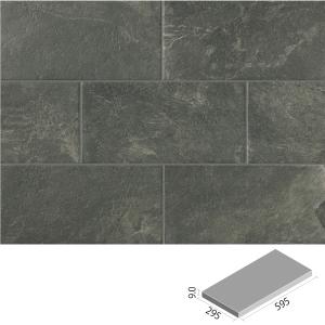 外装床タイル　 LIXIL　ベスパ　段鼻タイル　1箱　新品 LIXIL（リクシル） ベスパ<スレートタイプ> 300mm角平 IPF-300/VSP-SL2