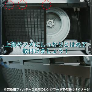 換気扇 交換用レンジフードフィルター 2枚セッ...の詳細画像3