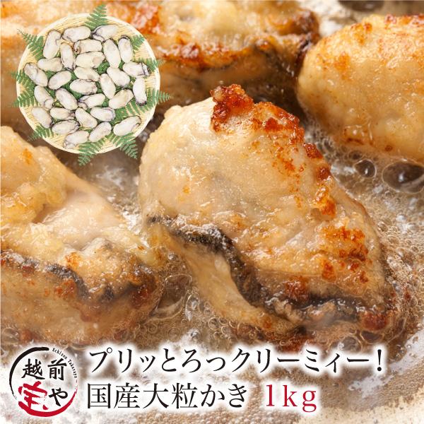 牡蠣 冷凍 生 広島産 1.0kg (30粒前後入) Ｌ・2Ｌサイズ 加熱用 海鮮BBQ バーベキュ...