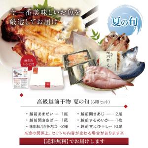 干物 夏の旬 干物 4種5尾+ 西京漬け 2種...の詳細画像4