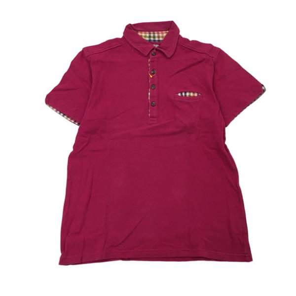 2304F-166 メンズ TK ティーケー ピンク ポロシャツ 3 ワンポイント 【送料一律！80...