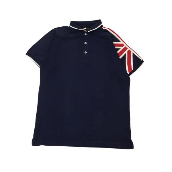 2406F-156 メンズ TK MIXPICE ティーケーミクスパイス ネイビー ポロシャツ L ...