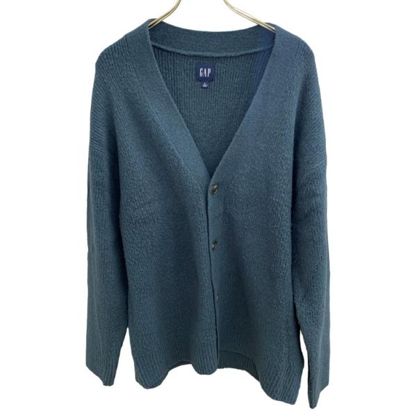 2509N-067 メンズ GAP ギャップ ブルー カーディガン L