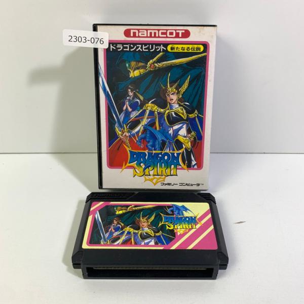 FC ドラゴンスピリット 【動作確認済】 【送料一律500円】 【即日発送】 2303-076