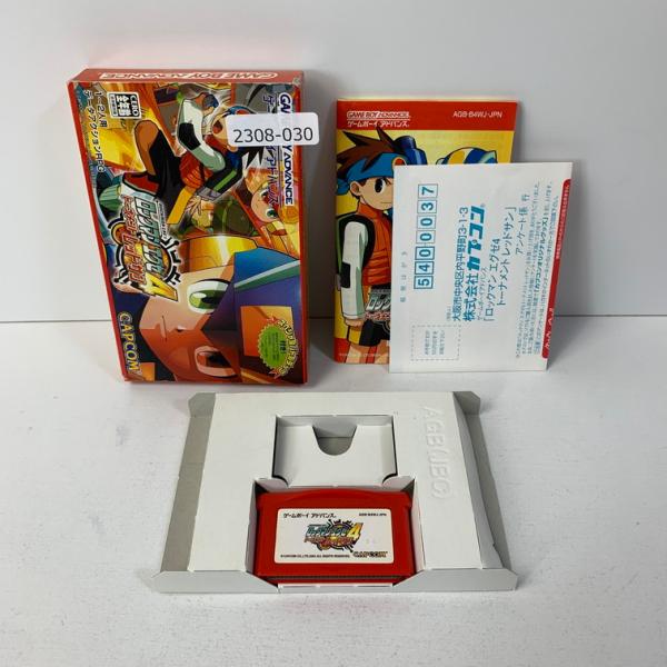 GBA ロックマンエグゼ4トーナメントレッドサン 【動作確認済】 【送料一律500円】 【即日発送】...