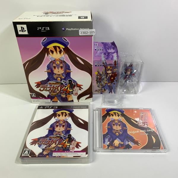 PS3 魔界戦記ディスガイア4フーカ&amp;デスコ編はじめました。 【動作確認済】 【送料全国一律500円...