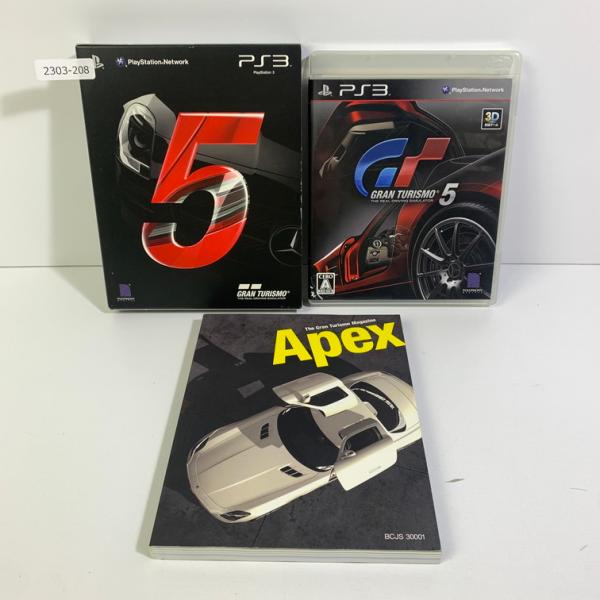 PS3 グランツーリスモ5 【動作確認済】 【送料一律500円】 【即日発送】 2303-208