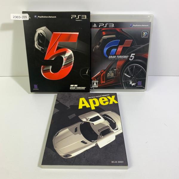 PS3 グランツーリスモ5 【動作確認済】 【送料一律500円】 【即日発送】 2303-209