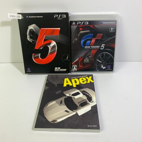 PS3 グランツーリスモ5 【動作確認済】 【送料一律500円】 【即日発送】 2303-210