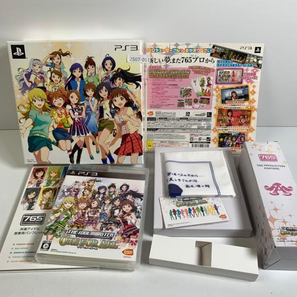 PS3 アイドルマスターワンフォーオール765プロ新プロデュースBOX 【動作確認済】 2507-0...