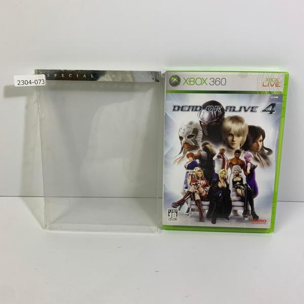 Xbox 360 デッドオアアライブ4-Xbox360 【動作確認済】 【送料一律500円】 【即日...