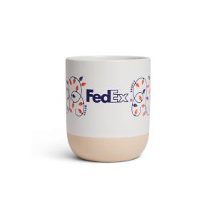 フェデックス マグカップ ロゴ FedEx Holiday Lights Mug 473ml 1527979｜etny