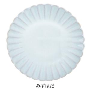 Hana 花皿 Ｍ  直径16cm 日本製 全5色 瀬戸焼 電子レンジ使用可能 食洗機使用可能