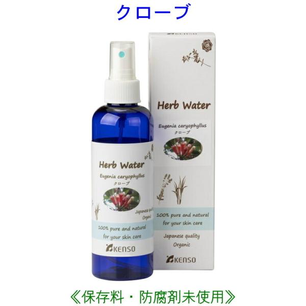 クローブウォーター 200ml 10235 クローブ ウォーター 芳香蒸留水 スプレー化粧水 健草医...