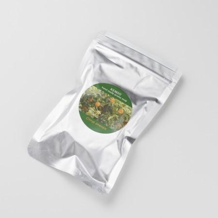 アロマ石けん オレンジソープ 50g アロマグリセリンソープ 化粧石けん 天然のオーガニック植物油を...