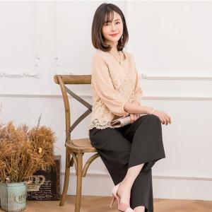 パーティードレス 結婚式 パンツドレス セット...の詳細画像5