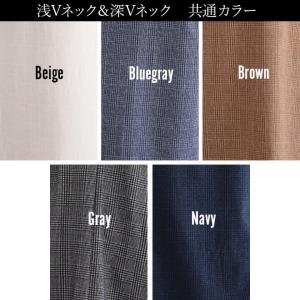 ワンピース ジャンパースカート ジャンスカ 深...の詳細画像3