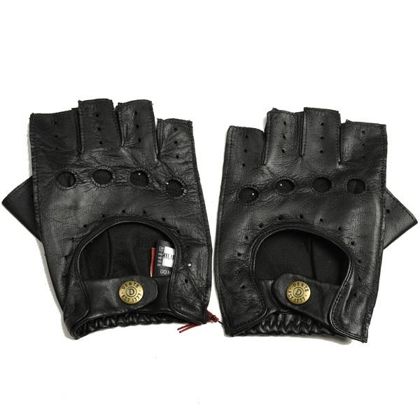 デンツ メンズ DENTS フィンガーレス ドライビンググローブ ヘアシープ（羊革手袋）5-1009...