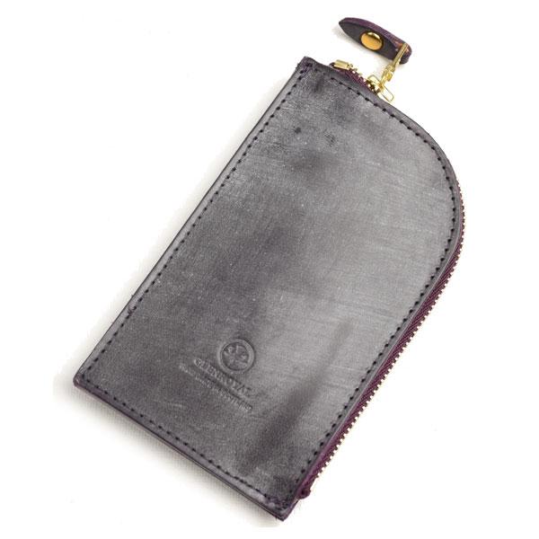 グレンロイヤル GLENROYAL カードポケット付きラウンド ジップキーケース 03-6255 オ...