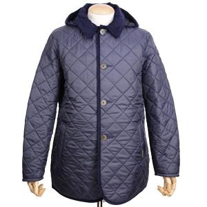 ラベンハム メンズ LAVENHAM MEN'S キルティングフーデットジャケット「デンストン