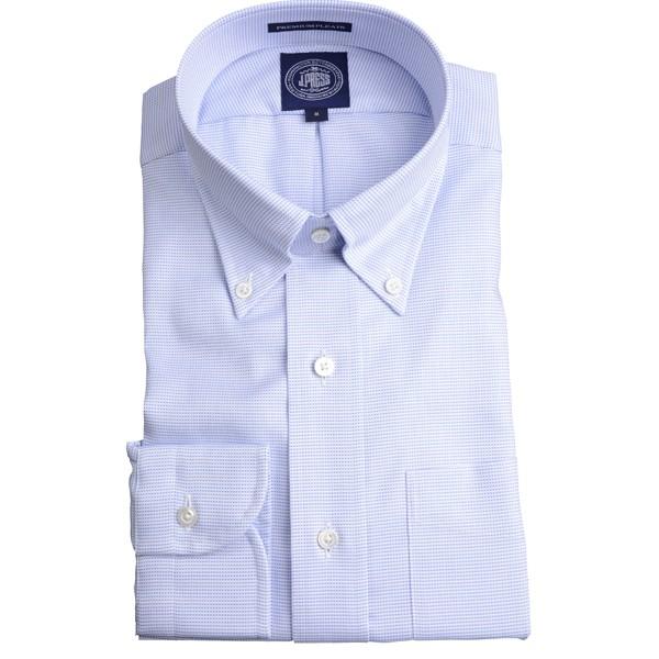 Jプレス メンズ J.PRESS MEN'S ボタンダウンシャツ 80/2スーピマコットン ピンヘッ...