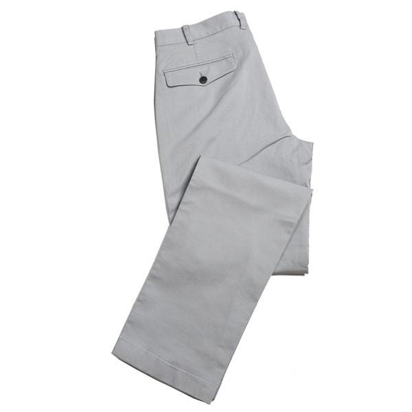 春夏 ポールスチュアート メンズ PAUL STUART 綿ストレッチガーメントダイトラウザース（綿...