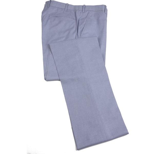 春夏 ポールスチュアート メンズ PAUL STUART コットンパンツ ブルー系無地 高機能性素材...