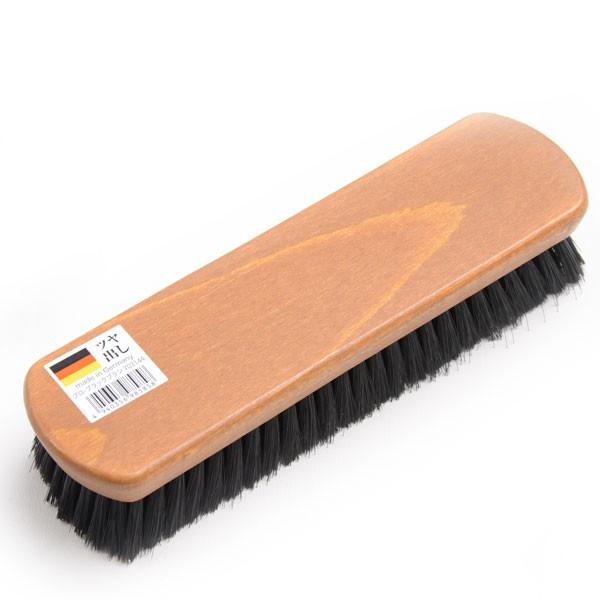 アール・アンド・デー (R&amp;D)プロ・ブラックブラシ ドイツ製 スムースレザー用ツヤ出し・仕上げブラ...