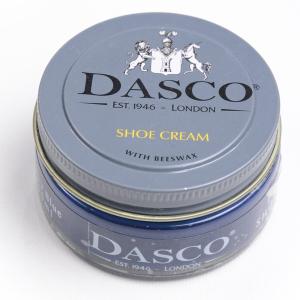 ダスコ DASCO プレミアム・シュークリーム 保革、保湿、補色用光沢クリーム ビン入り乳化性タイプ 50ml 英国ダンケルマン＆サン社製 ネイビー｜eton