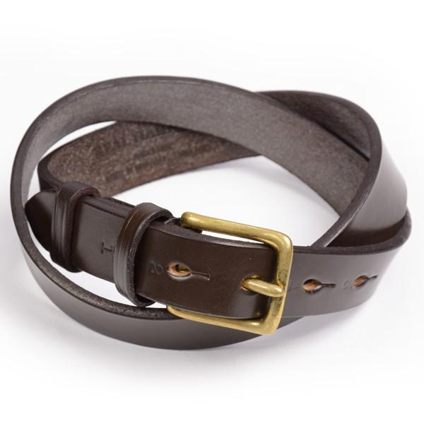 リアルハーネス スティラップレザー馬具革ベルト 28mm 英国製 ホールナンバー付 UKブライドルレ...