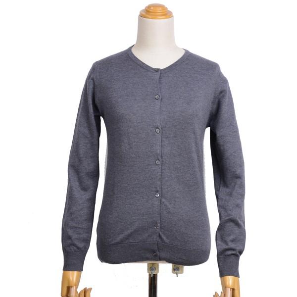 春夏 ジョンスメドレー レディース JOHN SMEDLEY s3786 長袖ラウンドネックカーディ...