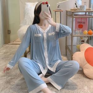 マタニティパジャマ授乳服授乳口付き春夏秋冬長袖マタニティーパジャマ綿産前/産後セット妊娠上下セットルームウェア部屋着ママ2点パジャマ