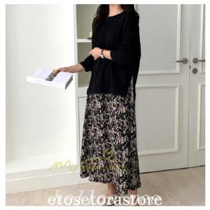 激安ブランド BIIe chu very ドットロングチュニック ワンピース