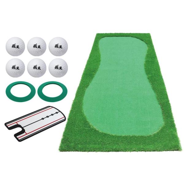 ゴルフパット練習器具 3m ゴルフ パターマット GolfStyle ゴルフ用品 パター 練習 マッ...