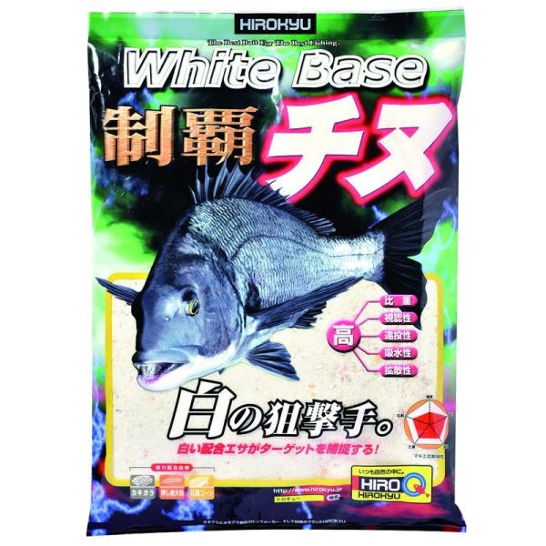 磯・堤防釣り用エサ・アトラクタント ホワイトベース 制覇チヌ １０入り 釣り具