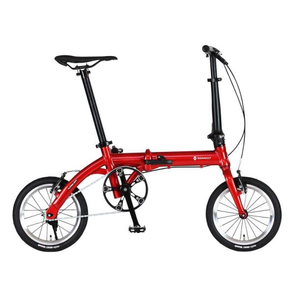 自転車 RENAULT(ルノー) PLATINUM LIGHT6 超軽量6.8kg 14インチ レッ...
