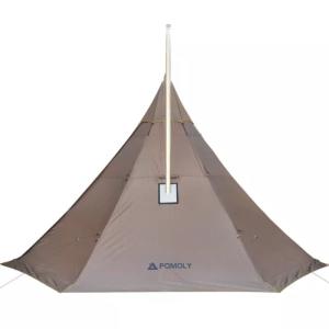 アウトドア用品 HUSSAR Plus 2.0 超軽量 キャンプ ワンポールテント、ハーフインナーテント付き、４シーズン適用｜etotvil2