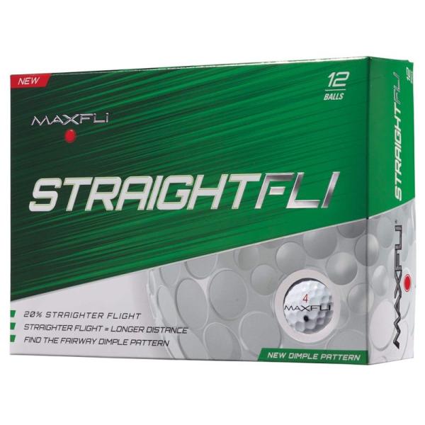 ゴルフボール Maxfli Straightfli Golf Balls (12 Pack)