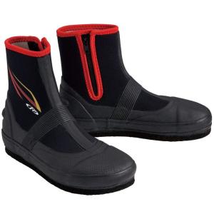 靴 X'SELL(エクセル) 鮎タビ ブラック×レッド FP-5780 S (24.0-24.5)｜etotvil2