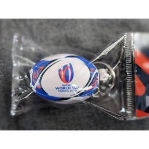 RWC 2023 公式 グッズ ラグビー ワールドカップ キーホルダー GILBERT キーリング ボール フランス｜etotvil2