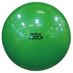 NISHI(ニシ・スポーツ) バランスボール ノンバーストVボール 65 NT5873C｜etotvil2
