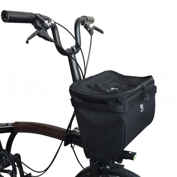 TWTOPSE ブロンプトン折りたたみ自転車バッグ用15L自転車MINIバスケットFor Bromp...