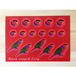 【ズグロオトメインコ】オリジナルシールの商品画像