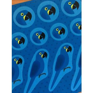 【スミレコンゴウインコ】オリジナルシールの詳細画像1