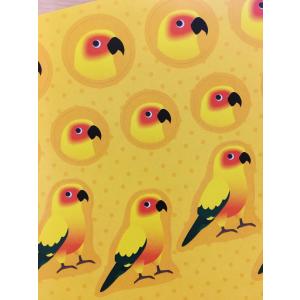 【コガネメキシコインコ】オリジナルシールの詳細画像1