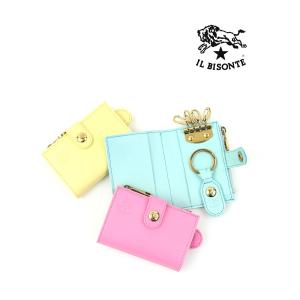 IL BISONTE（イルビゾンテ） キーケース ウォレット キーリング ミニ