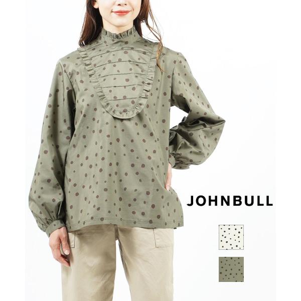 ジョンブル フリルブラウス プルオーバー Johnbull 2022春夏新作 レディース 国内正規品...