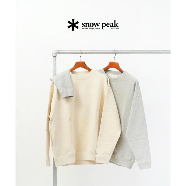 スノーピーク Recycled Cotton Pullover Snow Peak 2025秋冬新作...